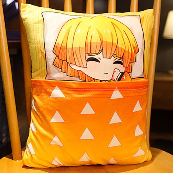 Almohada de peluche de Demon Slayer coj n de peluche suave de Kimetsu no Yaiba Kamado.jpg 640x640 2