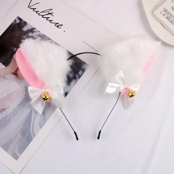 Diadema con orejas de gato para Halloween disfraz de fiesta de Anime diadema accesorios para el.jpg Q90.jpg 1