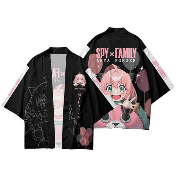 Cosplay Anime Spy X Family Yor Forger Anya Forger Kimono c rdigan Haori adultos camisa de.jpg 640x640 1
