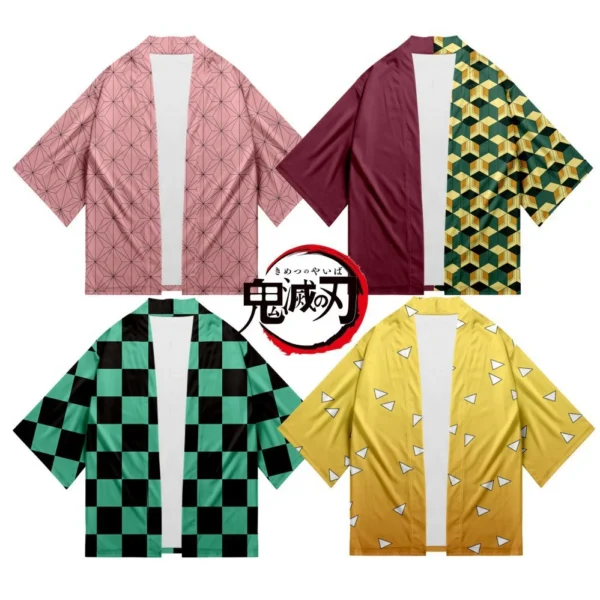 Cosplay Demon Slayer Kimetsu No Yaiba Tanjirou Nezuko Kimono Haori Yukata Coat Cloak Summer Casual Anime.jpg Q90.jpg