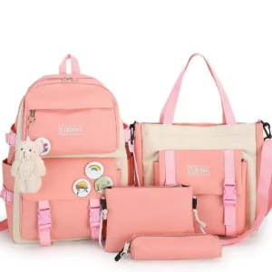 mochila rosada